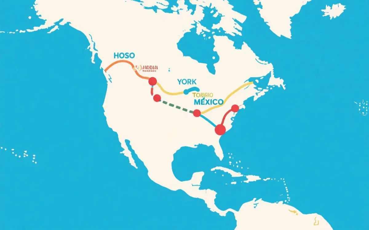 2026世界杯三国之间交通全攻略：用“典型观赛路线”把纽约、多伦多、墨西哥城串成一张高效时间网